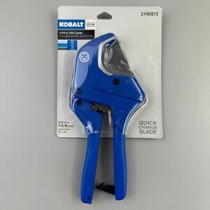Kobalt PVC Cutter  1-1/4" 2146973 Quick Change Blade NEW